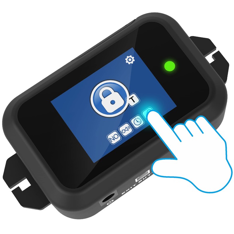 UHPPOTE 2-inch Touch Screen Wireless Remote Control with 600lb Electric