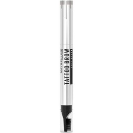 Maybelline New York Eyebrow Pencil for Refilling and Lifting, Up to 24 Hours Styled Eyebrows, Tattoo Brow Lift 2-in-1, Colour: 00 Clear, Pack of 1