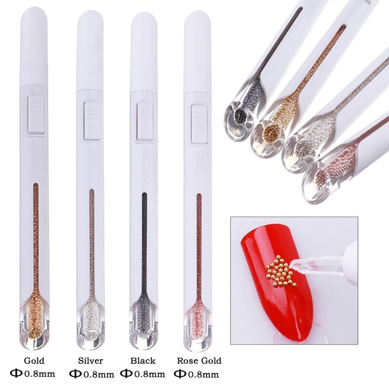 Nail Art Dotting Pen Salon Multi Functional Nail Beads Dotting