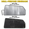 Custom Fit Rear Side 2nd Row Windows (2pcs) Sun Shade