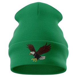 Eagles Beanie Hat for Men, Philadelphia Football Hat, Fully Embroidered Hat, Philadelphia Gifts Kelly Green