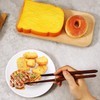 Piriuuo 2 Pairs Foldable Wood Chopsticks, Travel Chopsticks Portable Chopsticks