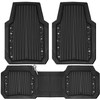 Bling Glitter Car Floor Mats Heavy Rubber Deep Water Proof,