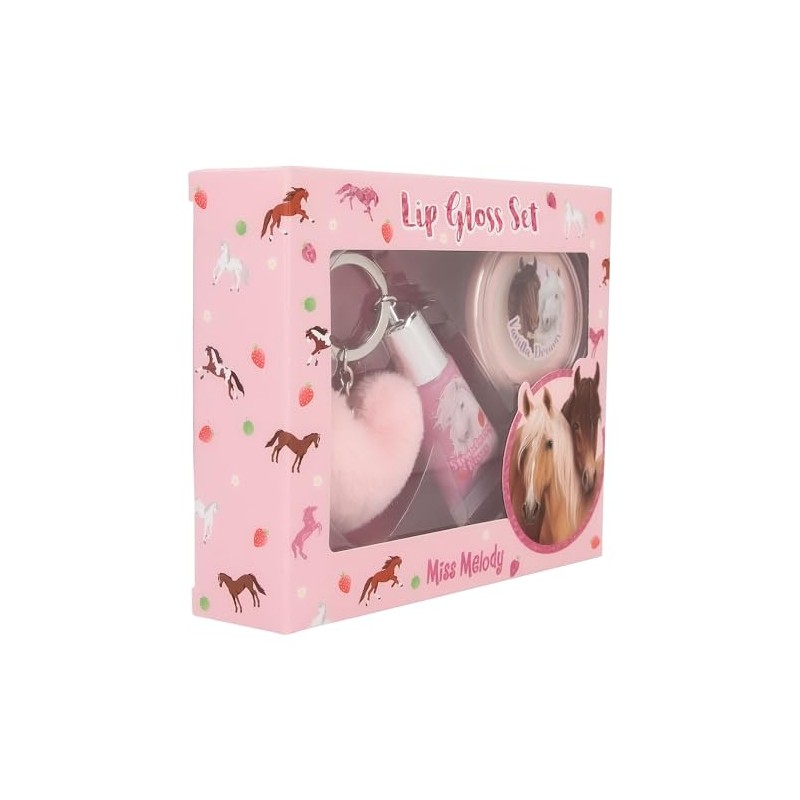 Depesche Miss Melody 12941 Lip Gloss Set in Horse Design