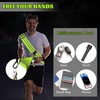 HaoHanEup High Visibility Reflective Sash,2Pcs Reflective Night Running Strips,Adjustable Reflective