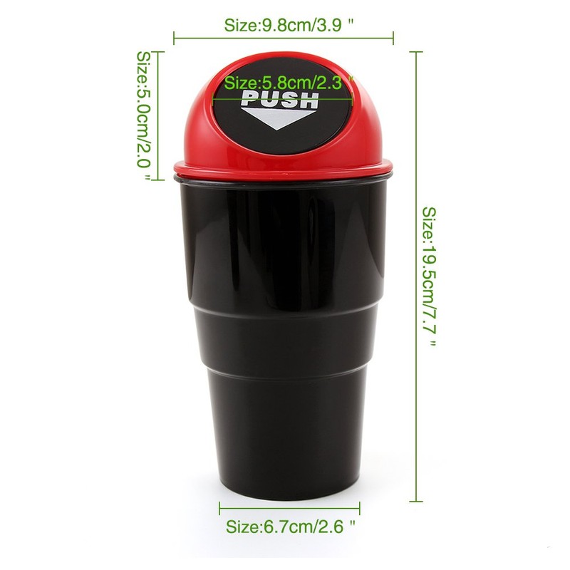 SKS Distribution® Cute Car Garbage Rubbish Bin, Keep your Car