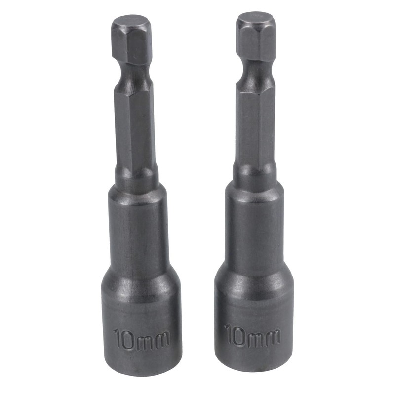 10mm Magnetic Power Nut Setter Socket Driver with 1/4in Hex