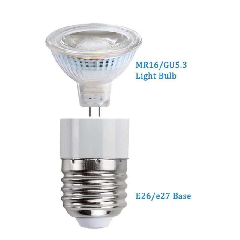(10pcs/Pack) YiLighting - E26/E27 to MR16 Converter, E26/E27 Edison Screw