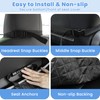 ELONGRIVER Dog Car Seat Covers, Waterproof Front Seat Cover