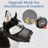 Mayerzon Dog Muzzle, Soft Muzzles for Large Medium Small Dogs,