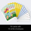 Tree-Free Greetings 16 Pack Easter Assorted Notecards with Envelopes, Eco