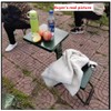MOGUOBIN Folding Camping Chair Stool Portable Fishing Stool Outdoor Folding