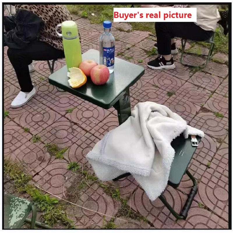 MOGUOBIN Folding Camping Chair Stool Portable Fishing Stool Outdoor Folding