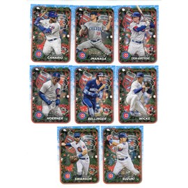 2024 TOPPS HOLIDAY  CHICAGO CUBS   TEAM SET ARMSTRONG IMANAGA  RC