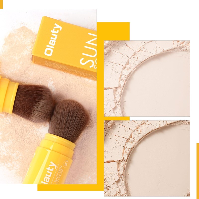 TITIMORE Sunscreen Setting Powder, SPF 35, Translucent Face Powder, Long