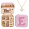U·helper Jewelry Case Organizer for Girls| Travel Must Have Jewelry