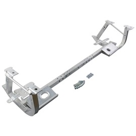 GELUOXI Lower Radiator Core Support Skid Bar Plate Compatible with Chevy Corvette C6 2005-2013 6.0L 6.2L 2-Door V8 20939829 25949585 15916658