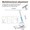 LAOPAO Desk Lamp with Wireless Charger: USB Charging Port, Table