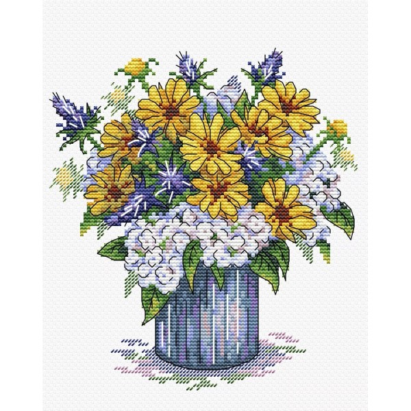 MP Studia Aroma Melody SM-502 MP Studia Counted Cross-Stitch Kit
