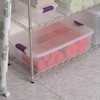 Sterilite 32 Qt ClearView Latch Storage Box, Stackable Bin with