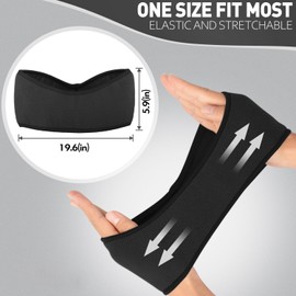 Venswell Ear Warmers for Men Women, Fleece Winter Headband Ear Muff Ear Cover for Cold Weather Running Cycling Ski (Black+Black)