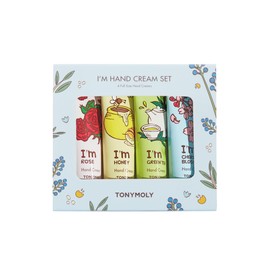TONYMOLY I'm Hand Cream Assorted 3 or 4 Pack – Hydrating & Nourishing Green Tea, Rose, Honey & Hemp Hand Creams for Soft, Smooth, Non-Greasy Hands