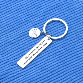 V.nisy Christian Decor Faith Jewelry Prayer Keychain Religious Charms Gift Spiritual Gifts For Women Christian Inspirational Gift Believer Jewelry Catholic Keychain Baptism Jewelry