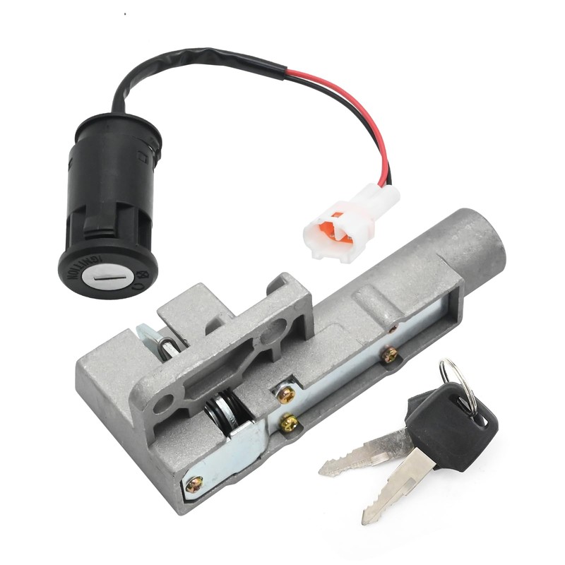 JUUDDENPARTS Motorcycle Key Ignition Starter Switch Set, Robust Key Ignition