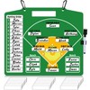 Magnetic Baseball Lineup Board - Dry Erase Baseball Lineup Board