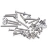HVAZI #4-40 UNC Stainless Steel Phillips Flat Head Machine Screws
