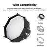 AMBITFUL Mini Softbox Quick Release Softbox with Bowens Mount Quick