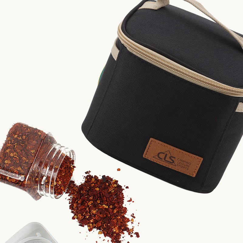 Spice Containers 7 Boxes Portable Seasoning Box for Outdoor BBQ