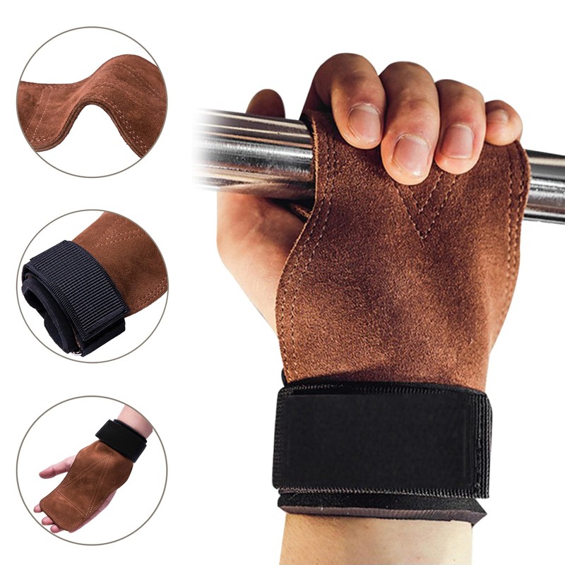 Padded Weight Lifting Straps Deadlift Straps with Wrist Support， No-Slip