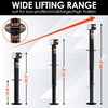 YOMILINK 5000 lbs Trailer Jack, A-Frame Trailer Jack, 23" Vertical