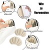 3 Pairs of Heel Pads, Shoe Insoles, Invisible Heel Pads,