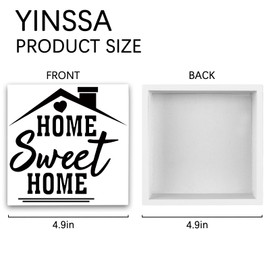Home Sweet Home Sign House Warming Gifts New Home Closing Gifts For Home Buyers House Warming Gifts New Apartment Gift For New Homeowners Wood Box Sign For New Homeowner Friends Family