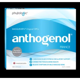 New Anthogenol 100 Vegetarian Capsules with MASQUELIER’S Original OPCs