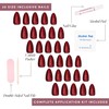 Glamnetic Glamnetic Press On Nails - Ruby Slipper | Deep