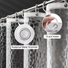 Startseite Clear Shower Curtain - 3D Effect Shower Curtains Mould