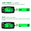 Yooreal Digital Tachometer Hour Meter,Engine Water Oil Temperature Gauge,Alert RPM