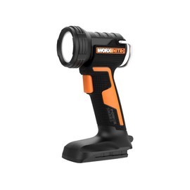 WORX Nitro 20V LED Work Light PowerShare, 160/350 Lumens Portable Light, LED Flashlight with Flexible Pivoting Head WX025L.9 – Tool Only
