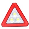 Warning signal lamp triangular indicator board led folding shutter reflector