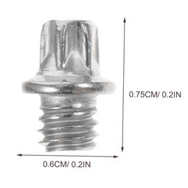 GRIRIW Bike Pedal Screws Skid Nails with Wrench Resistant Steel Bolts for Road Mountain Folding Bikes Easy Installation Cycling Parts