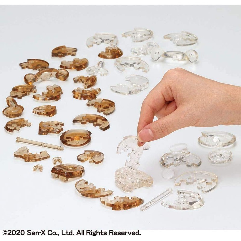 Beverly 50264 Korilakkuma & Chiroi Bear Acorn House 65 Piece