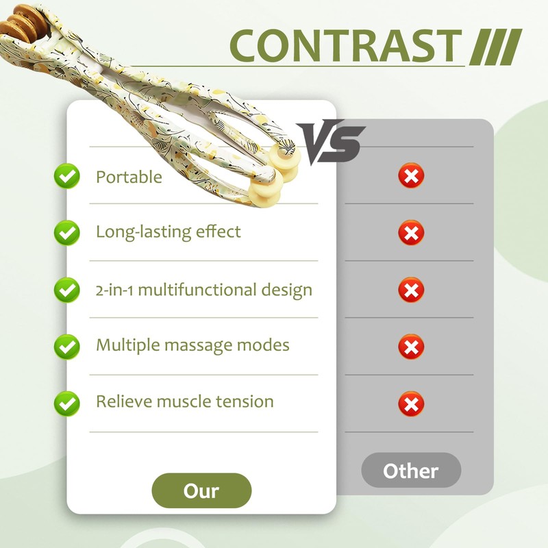 2 Finger Flow Arthrose Massage, Arthrose Finger Handmassagegerät,Lindert Fingerschmerzen und