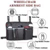 TONINT Large Walker Bag with Water Cup Holder,Walker Basket,Walker Accessories,Walker