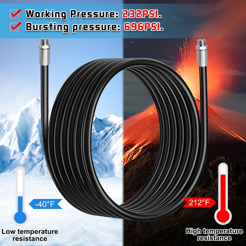 Boltigen 3/4" Fuel Transfer Hose, 20FT Farm Pump Tube Fuel