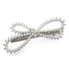 JewelVOX Hair Clip, Hair Pin, Hair Accessory, Wedding, Ribbon, Pearl,