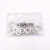 UTSAUTO Drain Plug Gaskets Oil Crush Washers Seals 25 Packs