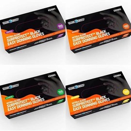 Nitrile Vinyl Blend Gloves, Black (10boxes,1000pcs)